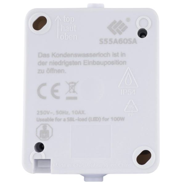 AquaMini, Aus-/Wechselschalter, Aufputz