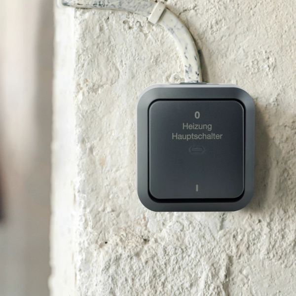 AquaStorm, Heizung Hauptschalter, Aufputz