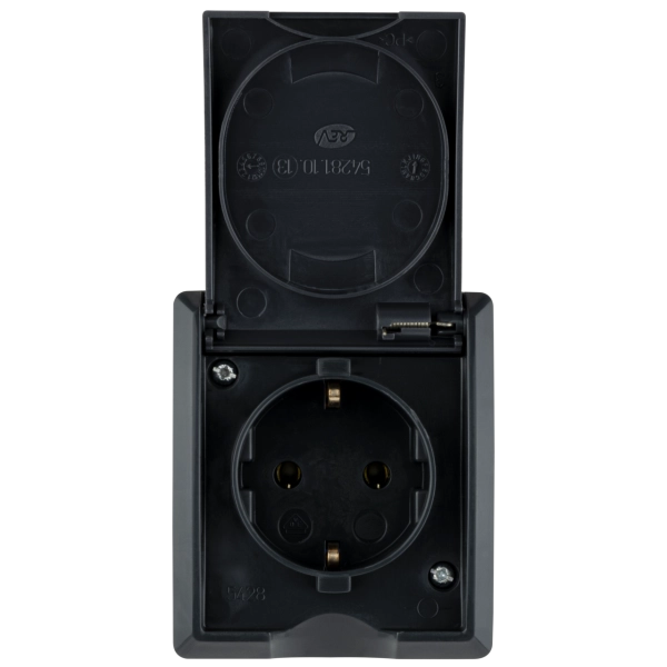 AquaForm, Steckdose, Aufputz