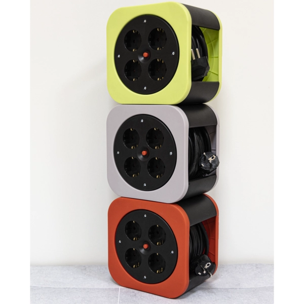 Kabelbox S, 4-fach,10 m