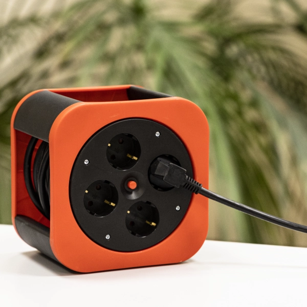 Kabelbox S, 4-fach,10 m