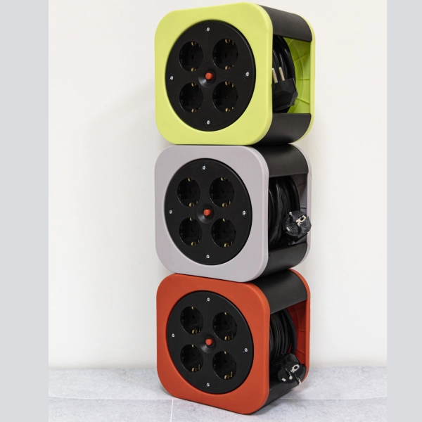 Kabelbox S, 4-fach,10 m