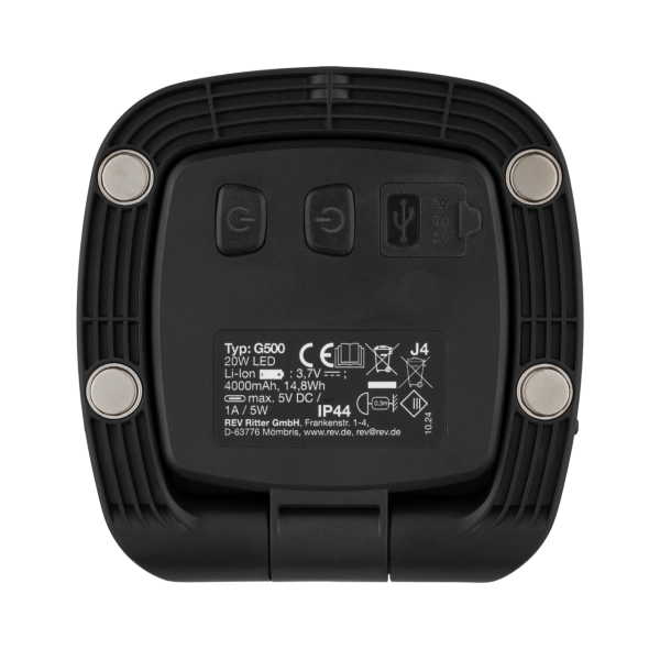 LED Akku Mobil Strahler kompakt IP 44