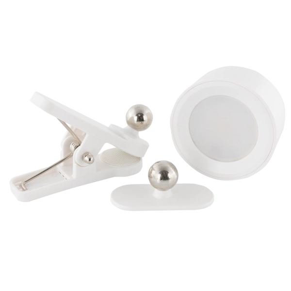 LED Akku Clip-Spot weiß