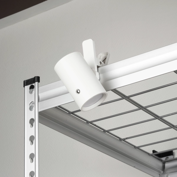 LED Akku Clip-Magnet Leuchte IP54 weiß