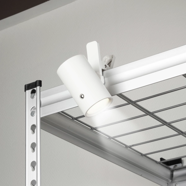 LED Akku Clip-Magnet Leuchte IP54 weiß