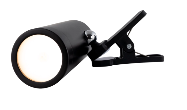 LED Akku Clip-Magnet Leuchte IP54 schwarz