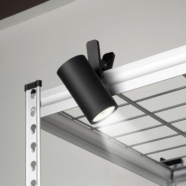 LED Akku Clip-Magnet Leuchte mit Bewegungsschalter IP54