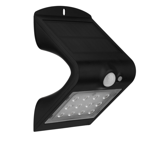 LED Solarstrahler BUTTERFLY, Bewegungsmelder, 1,5W