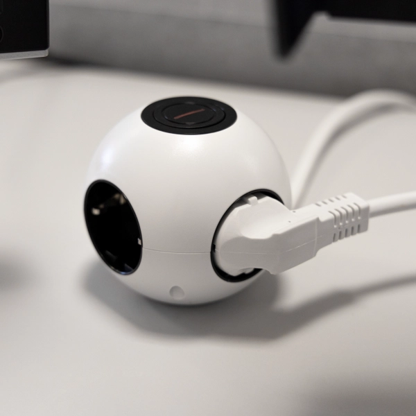 Kugelsteckdose Powerglobe, 4-fach, 1,4m