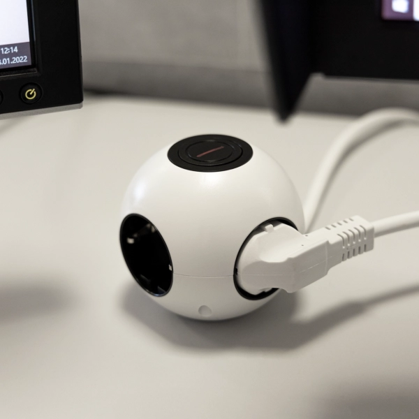 Kugelsteckdose Powerglobe, 4-fach, 1,4m