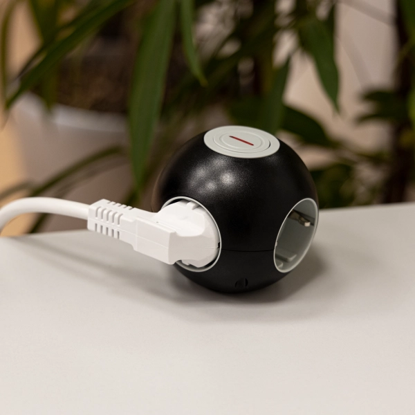 Kugelsteckdose Powerglobe, 4-fach, 1,4m