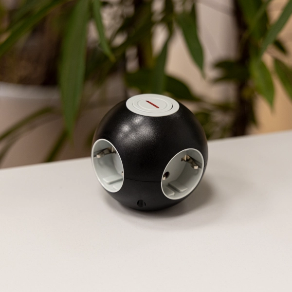 Kugelsteckdose Powerglobe, 4-fach, 1,4m