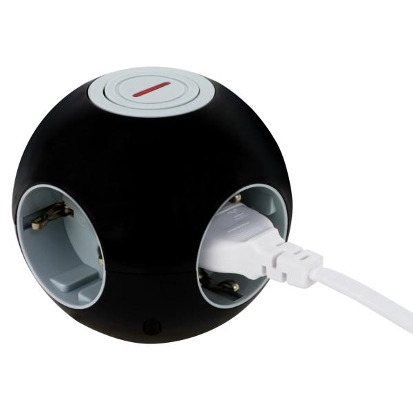 Kugelsteckdose Powerglobe, 4-fach, 1,4m