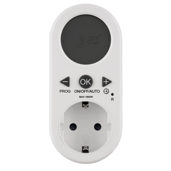 Zeitschaltuhr, digital mit LCD-Anzeige