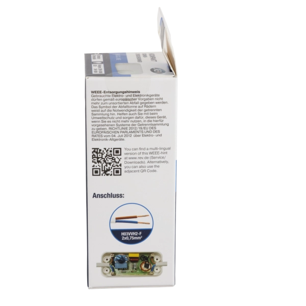 Schnur-Zwischendimmer LED, kompakt