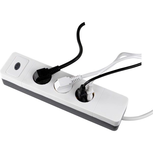 Steckdosenleiste COMBINI 3-fach, 1,4m