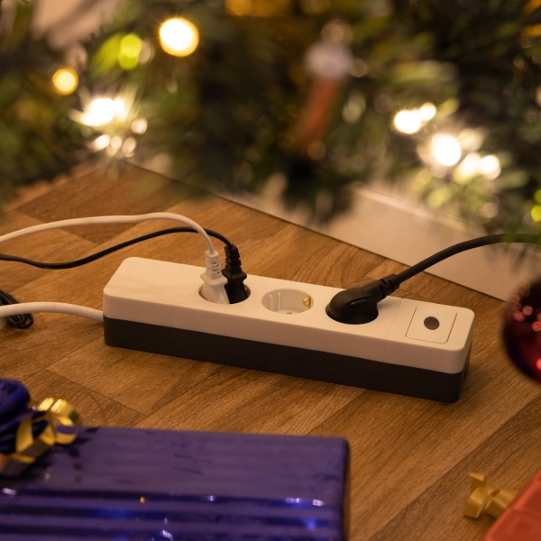 Steckdosenleiste COMBINI 3-fach, 1,4m