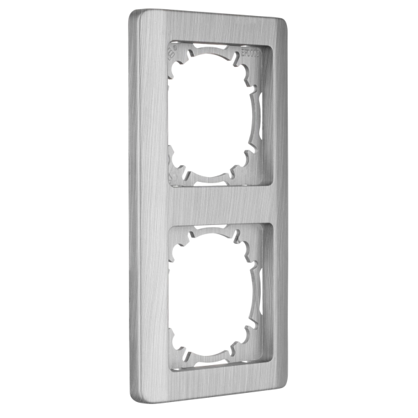 Abdeckrahmen 2-fach senkrecht