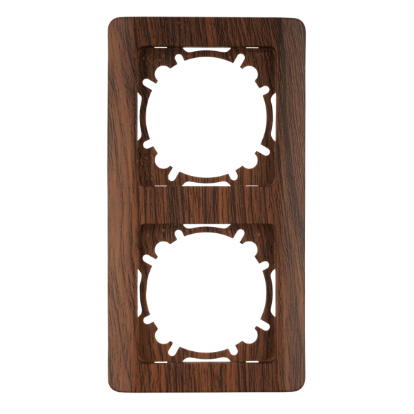 Abdeckrahmen 2-fach senkrecht