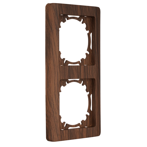 Abdeckrahmen 2-fach senkrecht