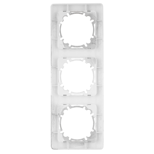 Abdeckrahmen 3-fach senkrecht