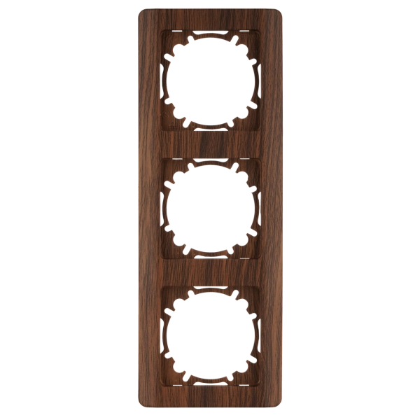 Abdeckrahmen 3-fach waagerecht