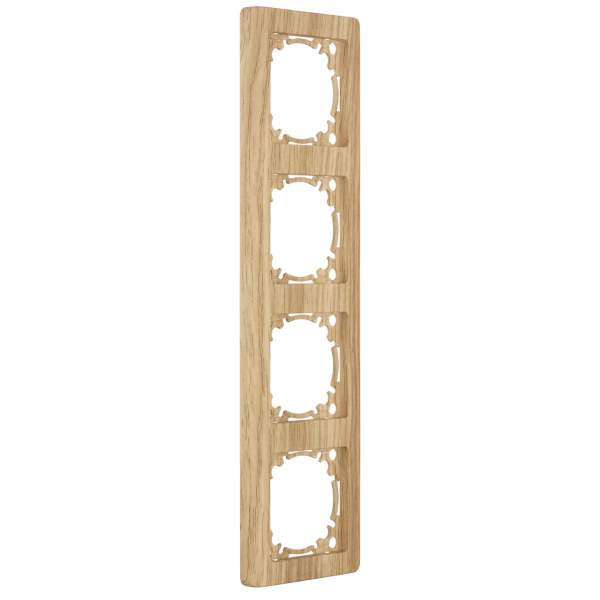 Abdeckrahmen 4-fach senkrecht