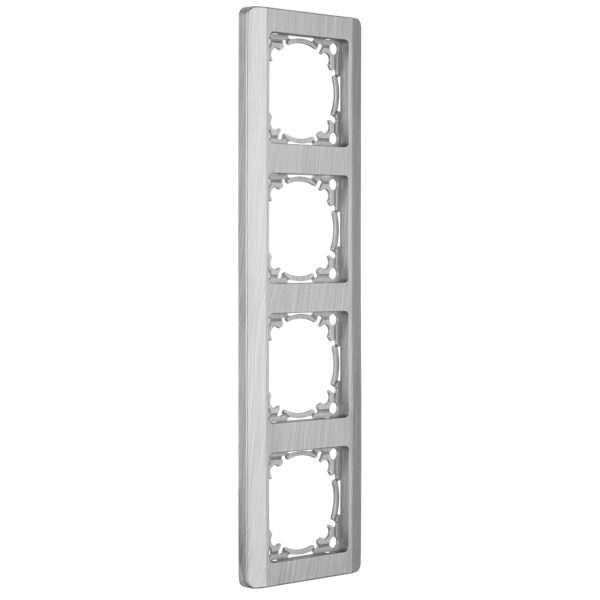 Abdeckrahmen 4-fach senkrecht