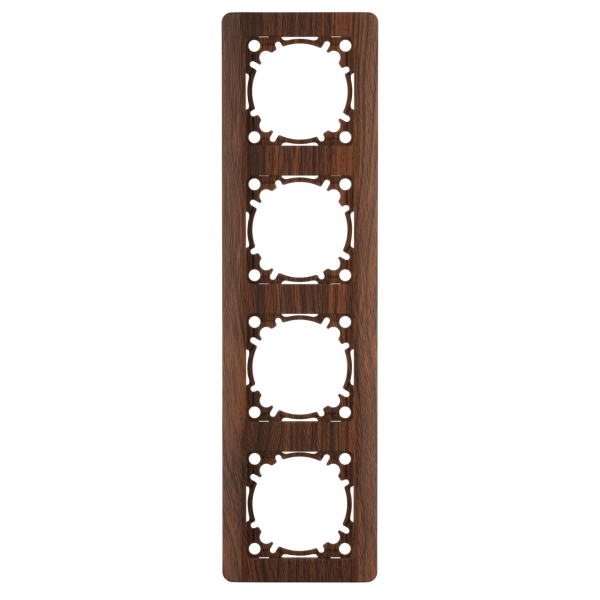 Abdeckrahmen 4-fach waagerecht