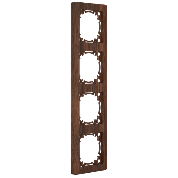 Abdeckrahmen 4-fach waagerecht