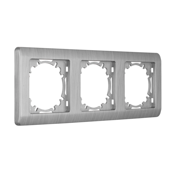 Abdeckrahmen 3-fach waagerecht