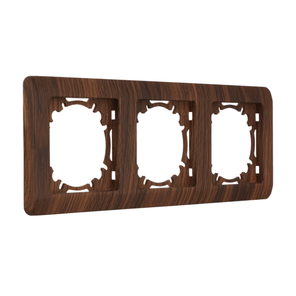 Abdeckrahmen 3-fach waagerecht