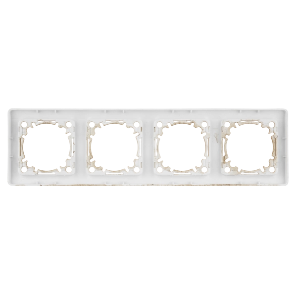 Abdeckrahmen 4-fach waagerecht