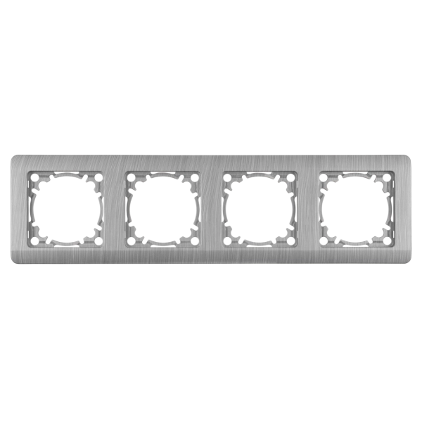 Abdeckrahmen 4-fach waagerecht