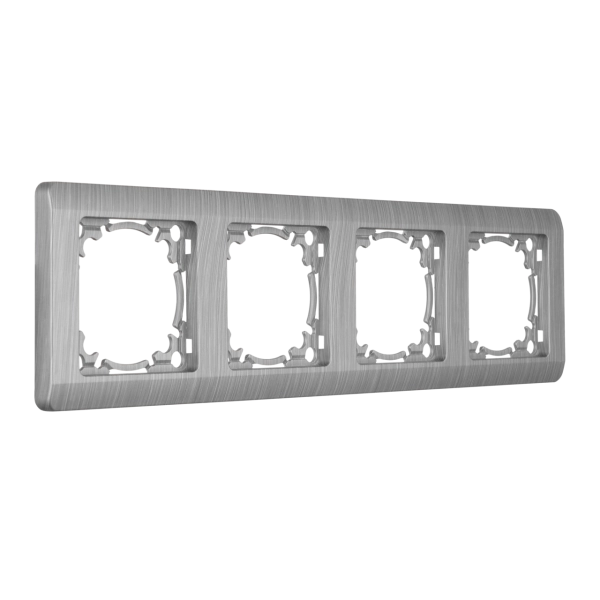 Abdeckrahmen 4-fach waagerecht