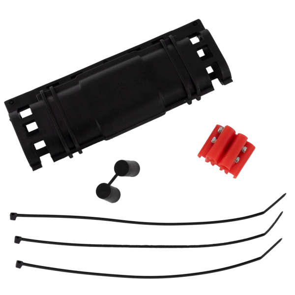 Gel Muffe IPX8 5x6mm² schwarz