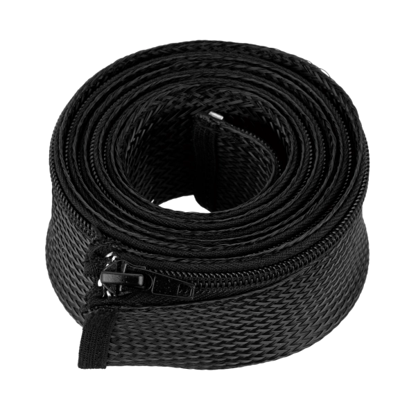 Elastischer Kabelschlauch mit Reißverschluss 1,5m, Ø 45mm