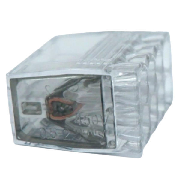 REV Compact-Verbindungsklemme 8-fach weiß 25 Stück