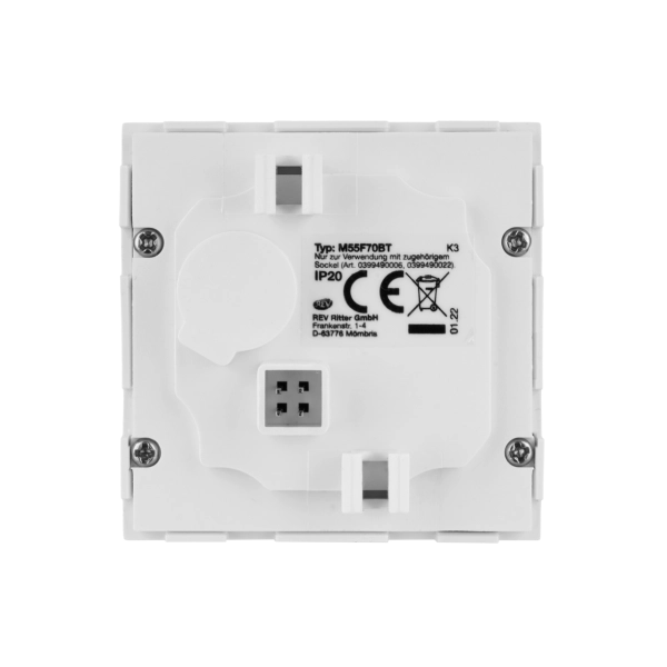 Abdeckung für Jalousie-/ Rollladenuhr