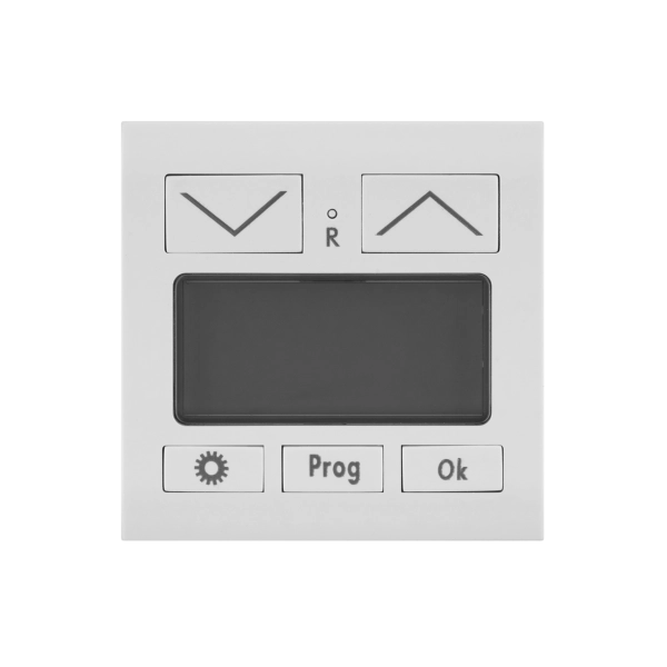 Abdeckung für Jalousie-/ Rollladenuhr