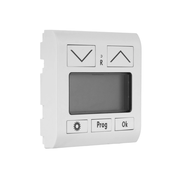 Abdeckung für Jalousie-/ Rollladenuhr