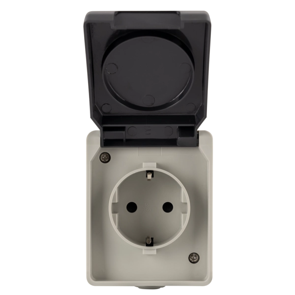 Aquabase Steckdose Aufputz, IP54