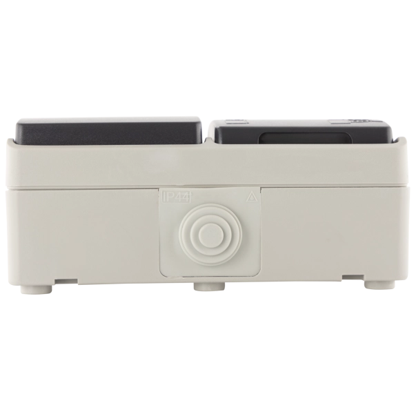 Aquabase  Aus-/Wechselschalter+Steckdose Aufputz, IP44