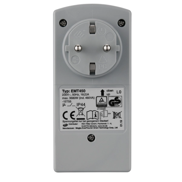 Zeitschaltuhr mechanisch, Außen