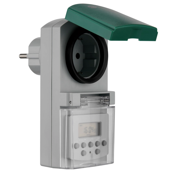 Zeitschaltuhr, digital, Außen