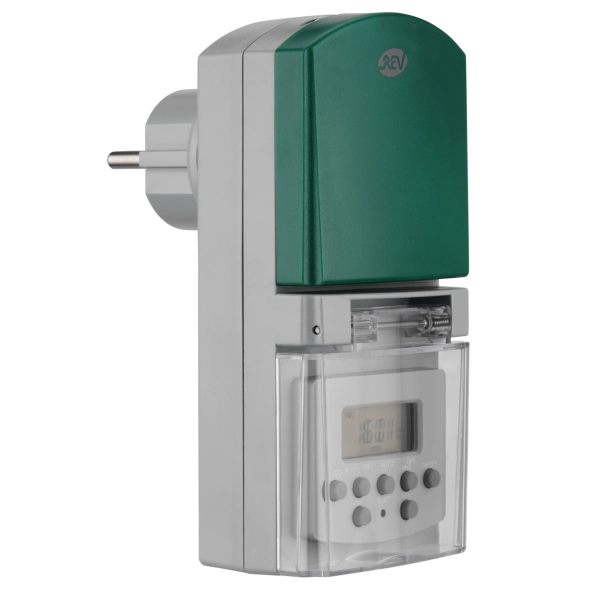 Zeitschaltuhr, digital, Außen