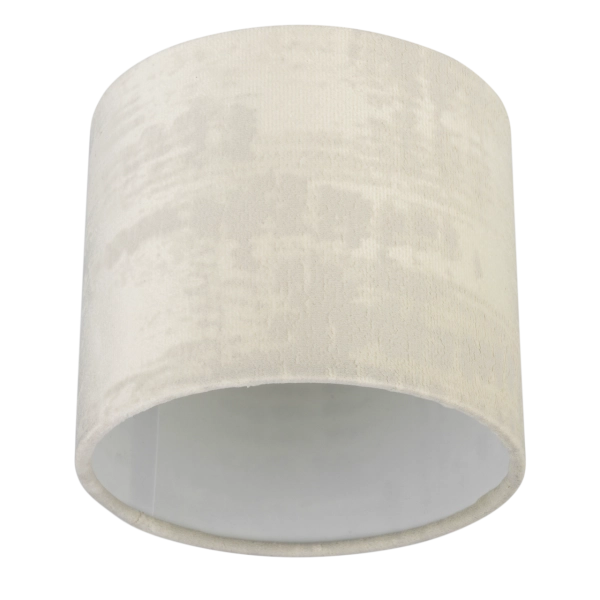 Lampenschirm Vintage arktisweiß Ø14cm