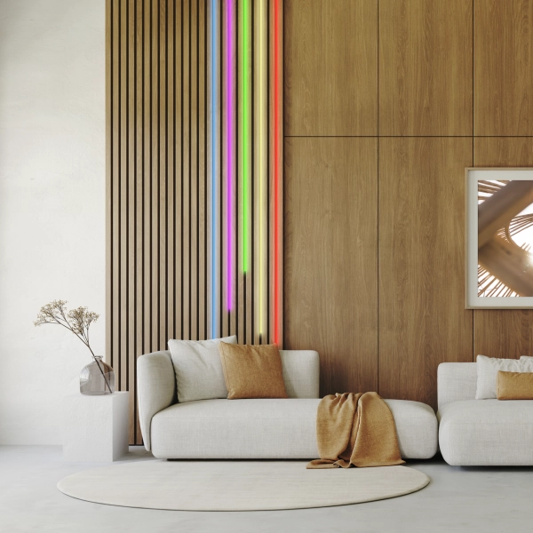 LED Beleuchtung für Akustikpaneele 14mm RGBW 3m