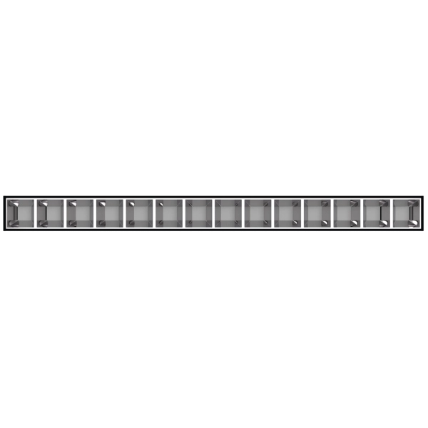 LED Office Leuchte mit Raster 60cm